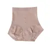 Calça de Controle de Barriga e Levanta Bumbum de Cintura Alta em Pedra Vulcânica no Atacado, Roupa Íntima Feminina Confortável Sem Costura, Calça Modeladora de Cintura Alta para Controle de Barriga