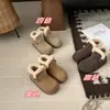 Oferta especial! Botas de Neve Henan P Sangpo Iuggi Infantil Fivela Batata Cano Curto 92001