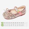 Zapatos de Cristal para Niñas Snafi Zapatos de Princesa para Niñas Nuevos Primavera y Otoño 2024 Zapatos de Cuero Brillante para Niñitas