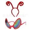Accesorios para el Cabello de Hormiga Lindos para Niños Transfronterizos Gafas Tentáculos de Insecto Diadema Accesorios para Actuaciones Escénicas de Halloween Venta al por Mayor