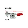Abrazadera de Soldadura Tipo Horizontal GH-201 Abrazadera de Fijación de Pieza de Trabajo Manual 20100 201H MC01-2B