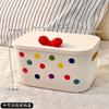 ZT3050 Caja de almacenamiento para artículos diversos del hogar, armario, ropa, juguetes, refrigerios, caja de almacenamiento de plástico