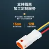 Conector Automotriz Impermeable 2/3/4/8P Conector Jst06R-Jwpf-Vsle Enchufe Terminal Macho y Hembra con Cable