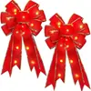 Fabricante Amazon Pingente Decoração Topo Árvore de Natal Laço Grande DIY Tecido Aveludado Sobreposição Fita