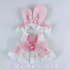 En stock 20cm cm Muñeca de Algodón Vestir Linda Princesa Lolita Ropa Muñeco de Peluche Academia Falda Plisada