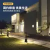 Lâmpada Quadrada de LED para Pátio Lâmpada de Paisagem Antiga Casa Jardim Paisagem Impermeável Lâmpada de Rua para Comunidade Iluminação Externa
