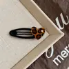 Presilhas de cabelo fofas estilo coreano, presilhas BB de alta qualidade e requintadas, presilhas pequenas com estampa de leopardo, presilhas laterais para cabelos soltos, grampos de cabelo, acessórios de cabelo