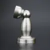 Yuma aço inoxidável forte magnético porta sucção porta sucção sem furos preto sucção de parede sucção de porta soco porta toque batente de porta