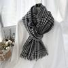 Bufanda Invierno Todo-combinable para mujer cachemira borla barba corta chal moda Bufanda cálida para hombre venta al por mayor de fábrica