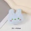Nuevo Colgante de Peluche Suave Lindo de Conejito, Accesorios de Cabeza de Muñeca de Conejo, Broche para Ropa, Colgante para Llavero de Mochila