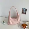 Bolso Hobo Minimalista de Piel Suave Estilo Coreano 2026, Bolso de Hombro de Nicho con Acabado de Alta Gama, Bolso de Mano y Bolso de Hombro de Gran Capacidad