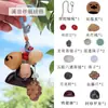 Sonajeros Naturales de Cáscara de Fruta Vegetal, Llaveros Étnicos de Nicho, Colgantes para Bolsos, Accesorios, Carrillones de Viento de Mano, Adornos Colgantes