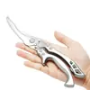 Tijeras de precisión para el hogar, tijeras de cocina, tijeras para huesos de pollo, pato y ganso, acero inoxidable, multifuncionales, tijeras para huesos de pollo de alta resistencia