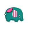 Set Creativo de Dibujos Animados Animales Lindos Tazón Aislado Tapete Individual para Taza Posavasos de Té Pvc Caucho Suave Posavasos Creativo