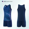 Compra Grupal Venta al por Mayor Competición Deportiva Examen Físico Ropa para Correr Traje de Entrenamiento de Atletismo para Mujer Chaleco de Velocidad y Maratón para Hombre