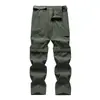 Pantalones Casuales de Seda de Hielo para Hombre, Estilo Delgado de Verano, Nuevo Modelo 2026, Pantalones Largos Ligeros de Verano para Hombre