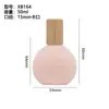 Frasco de Perfume Aveludado 50ml Vidro Transparente Pequeno Frasco Recarregável Atacado Frasco Spray Contínuo Frasco Vazio com Tampa de Perfume Aveludada