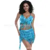 Conjunto de Lentejuelas y Borlas de Danza del Vientre de Halloween Transfronterizo Set de Baile de Lentejuelas Hot-Selling para Discoteca Comercio Exterior