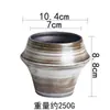 Vaso de Cerâmica para Flores de Mesa Interna, Exclusivo Vaso Pequeno com Suculentas para Escritório, Sala de Estar, Uso Doméstico, Vaso Pequeno Criativo para Orquídeas Suspensas