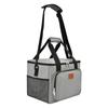 Bolsa de Piquenique Multifuncional Outdoor de Ombro Único Bolsa Térmica Shenzhen Fábrica de Origem Material Floco de Neve Cinza Bolsa de Piquenique Térmica