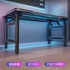 Mesa de computador dobrável, mesa de estudante de mesa, mesa de estudo para quarto de casa, mesa de escritório, mesa de jogos de fibra de carbono para lan house