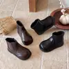 Botas estilo retro Martin para niños, colección otoño 2026, botines de moda para niñas, botines cortos casuales para bebés y niños pequeños, botines de corte bajo