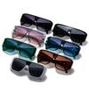 2021 nuevo en línea gafas de sol rojas cuadradas grandes unidas gafas de sol transfronterizas europeas y americanas para hombres y mujeres insUV400