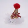 Pinzas para el pelo de Navidad Nuevas Transfronterizas, Alas de Copo de Nieve, Pequeños Cuernos, Decoraciones Lindas, Suministros de Navidad, Accesorios para el Cabello