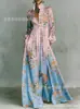 2026 Nova Chegada Vestido Camisa de Manga Longa Elementos Moda Personalidade Casual Cintura Marcada Saia Estilo Primavera e Outono Feminino