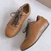 Zapatos Deportivos Retro Alemanes de Diseño Versátil Suela Fina Planos para Mujer Otoño 2025 Otoño/Invierno con Cordones Casual Nueva Llegada
