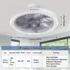Amazon Transfronterizo Modelo Nuevo Luz de Ventilador con Control Remoto LED, Luz de Ventilador de Techo Simple con Atenuación de Tres Colores, Venta Directa del Fabricante
