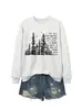 De todos os caminhos você Amazon Wish comércio exterior transfronteiriço moda e único moletom feminino outono e inverno