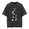 Camiseta Streetwear Hip Hop Talla Europea Transfronteriza Hombre Anime Japonés Na