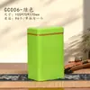 Mini Lata de Té Verde/Té Negro Portátil Pequeña Lata de Té de Hierro Lata de Metal Lata para Empaque de Té de Flores