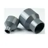 PVC Gris Cabezal Grande y Pequeño Tubería de Agua Diámetro Reductor Recto a Través Accesorios de Conexión para Tuberías Dn25-400Mm