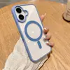 Funda Magnética de Acrílico Color Caramelo para Teléfono Adecuada para Apple 16E Color Puro 17Air Moderna 13/14/15 Elegante 11