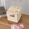 Caja de Dinero con Candado, Caja de Contraseña Depositante y Retirable, Regalo para Niños, Alcancía Grande de Celebridad de Internet para Estudiantes, Caja de Dinero para Adultos