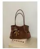 Bolsa Tejida Retro al por Mayor para Mujer Nueva Moda Alta Apariencia Súper Popular Bolso Tote Gran Capacidad para Viajes Cotidianos Bolso de Hombro Único
