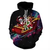 Halloween Navidad Cry Night Transfronterizo Amazon Nuevo Payaso de Terror Sudadera con Capucha Sudadera con Capucha Sudadera con Estampado Digital Hombre