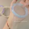 Pulsera de Joyería con Piedra Ojo de Gato Color Azul Hielo Luna Blanca Dorada Champagne de Gama Alta Tienda de Oro Transmisión en Vivo de Conferencia de Negocios Regalo Popular