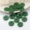 Material de Jade Sintético Esmaltado Cor Natural 20mm Fivela de Segurança Pingente DIY Feito à Mão Pulseira Pingente de Pulseira Acessórios de Trança de Pingente