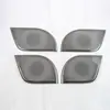 Aplicable a XPeng 26 Modelo GX Cubierta de Altavoz de Cuatro Puertas Panel de Acero Inoxidable Accesorios Decorativos Interiores Pegatinas Suministros para Automóviles