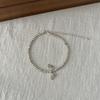 Pulsera retro de lujo ligera de estilo francés para mujer, diseño de nicho, personalidad avanzada, estilo simple y frío, joyería exquisita y afortunada.