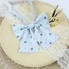 Original Jk Color Sólido Estilo Universitario Niña Corbata de Moño Japones Corazón Moño Accesorio Uniforme de Marinero Pluma Cuello Plano de Esquina Flor