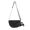 Bolsa de Ombro Moda Coreana Transfronteiriça, Mochila Pequena Esportiva Versátil, Bolsa de Ombro Casual Masculina e Feminina, Bolsa Transversal de Nicho de Alta Qualidade