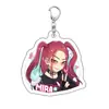 Venta al por mayor de mercancía de anime, Mochilas de cazador de demonios para estudiantes, Regalos para grupos de chicas, Colgantes transfronterizos, Llaveros de acrílico, Estilo 2D