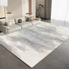Tapete estilo nórdico, tapete para mesa de centro de sala de estar, veludo de cristal, design moderno e minimalista, adequado para quartos, cobertura de sala inteira, tapete de cabeceira, para uso doméstico