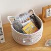 Cesta de Almacenamiento de Cosméticos, Cesta de Almacenamiento de Juguetes para el Hogar, Caja de Almacenamiento de Escritorio para Sala de Estar, Cesta de Almacenamiento Multifuncional para Snacks