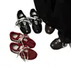 Zapatos Retro de Cordones Ligeros Argan para Mujer 2026 Nuevo Estilo Otoño Aumento de Altura Interior Casual Versátil Zapatos de Entrenamiento Alemanes Zapatos Deportivos Individuales