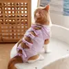 Ropa de Esterilización para Gatos, Ropa Quirúrgica para Gatas, Ropa Transpirable sin Leche, Ropa Postoperatoria para Gatos Machos Anti-Lameduras